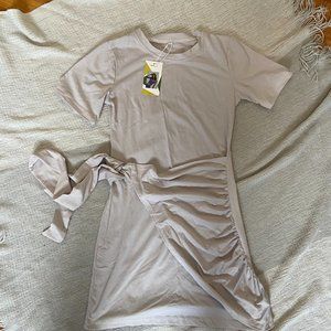 Halara Small Shirt Wrap Dress